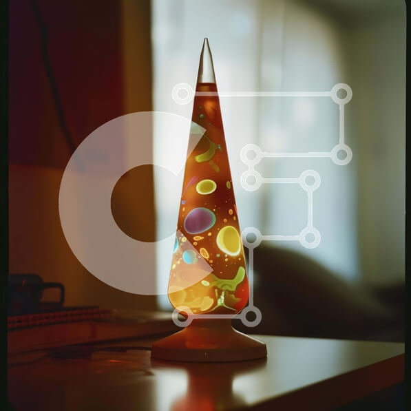 Intra Συλλεκτικό Ξύλινο Παζλ Plywood  4mm - Πολύχρωμο λαμπερό φωτιστικό με πλανήτες και διαστημόπλοια Σε Ξύλινο Κουτί - Διαστάσεις Puzzle: 10x10 cm – 25 κομμάτια