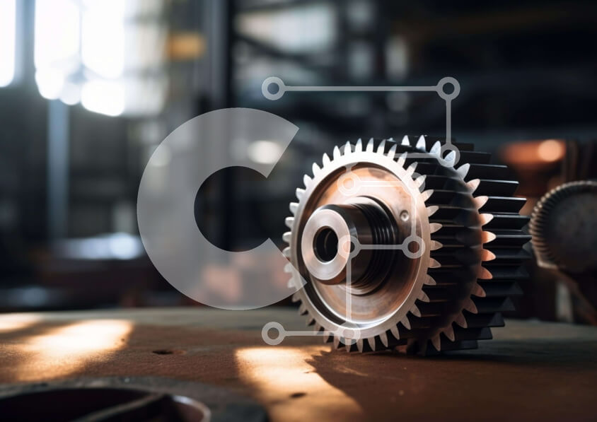 Intra Συλλεκτικό Ξύλινο Παζλ Plywood  4mm - Βιομηχανικά μεταλλικά εργαλεία Σε Ξύλινο Κουτί - Διαστάσεις Puzzle: 10x10 cm – 25 κομμάτια