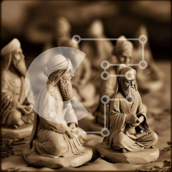 Intra Συλλεκτικό Ξύλινο Παζλ Plywood  4mm - Ομάδα ειδωλίων με παραδοσιακή ενδυμασία Σε Ξύλινο Κουτί - Διαστάσεις Puzzle: 10x10 cm – 25 κομμάτια