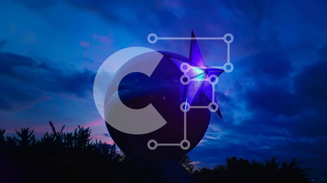 Intra Συλλεκτικό Ξύλινο Παζλ Plywood  4mm - Μπλε γλυπτό σε σχήμα αστεριού τη νύχτα Σε Ξύλινο Κουτί - Διαστάσεις Puzzle: 10x10 cm – 25 κομμάτια