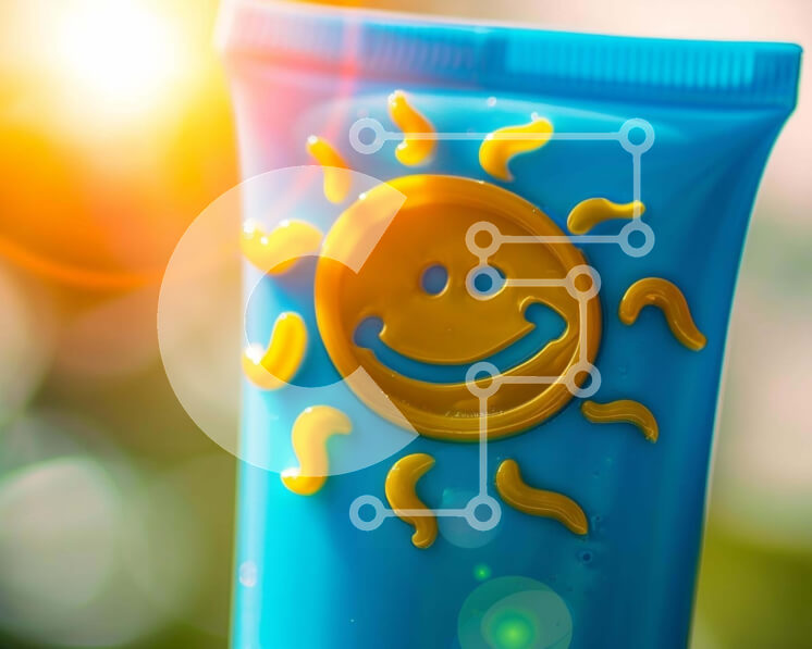 Σετ των 2 Intra Συλλεκτικό Ξύλινο Παζλ Plywood  4mm - Αντηλιακό σωληνάριο σε σχήμα ηλίου με χαμογελαστό πρόσωπο Σε Ξύλινο Κουτί - Διαστάσεις: 10x10 cm – 25 κομμάτια