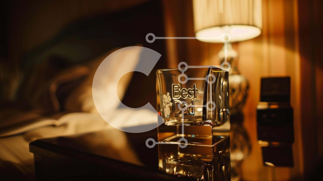 Intra Συλλεκτικό Ξύλινο Παζλ Plywood  4mm - Διαφανές γυάλινο βάζο στο κομοδίνο Σε Ξύλινο Κουτί - Διαστάσεις Puzzle: 10x10 cm – 25 κομμάτια