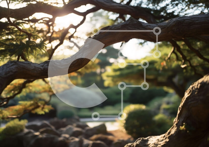 Intra Συλλεκτικό Ξύλινο Παζλ Plywood  4mm - Σκηνή της φύσης με το κλαδί δέντρου και το πουλί Σε Ξύλινο Κουτί - Διαστάσεις: 10x10 cm – 25 κομμάτια