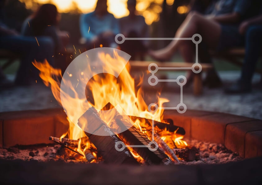 Intra Συλλεκτικό Ξύλινο Παζλ Plywood  4mm - Άνετη συγκέντρωση φωτιάς Σε Ξύλινο Κουτί - Διαστάσεις Puzzle: 10x10 cm – 25 κομμάτια