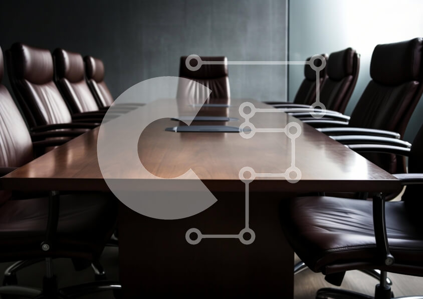 Intra Συλλεκτικό Ξύλινο Παζλ Plywood  4mm - Επαγγελματική επαγγελματική συνάντηση με τραπέζι συνεδριάσεων Σε Ξύλινο Κουτί - Διαστάσεις Puzzle: 10x10 cm – 25 κομμάτια