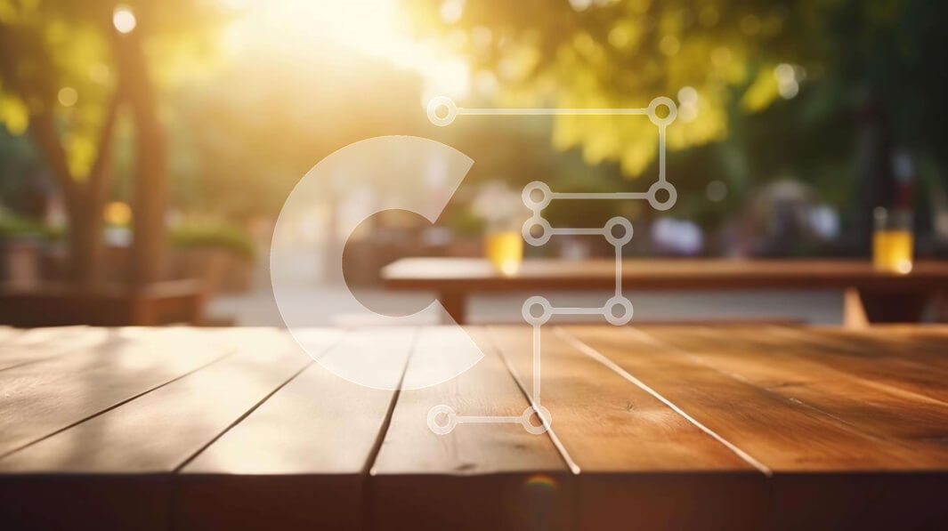 Intra Συλλεκτικό Ξύλινο Παζλ Plywood  4mm - Ξύλινο τραπέζι πικνίκ στο υπαίθριο πάρκο με κύπελλα Σε Ξύλινο Κουτί - Διαστάσεις Puzzle: 10x10 cm – 25 κομμάτια