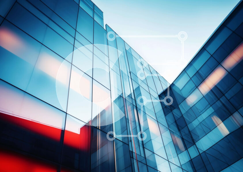 Intra Συλλεκτικό Ξύλινο Παζλ Plywood  4mm - Σύγχρονο κτίριο γραφείων με γυάλινα παράθυρα Σε Ξύλινο Κουτί - Διαστάσεις Puzzle: 10x10 cm – 25 κομμάτια