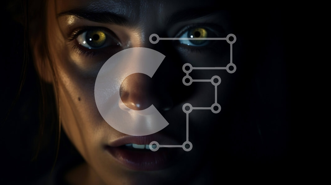 Intra Συλλεκτικό Ξύλινο Παζλ Plywood  4mm - Έντονο βλέμμα μιας γυναίκας Σε Ξύλινο Κουτί - Διαστάσεις Puzzle: 10x10 cm – 25 κομμάτια