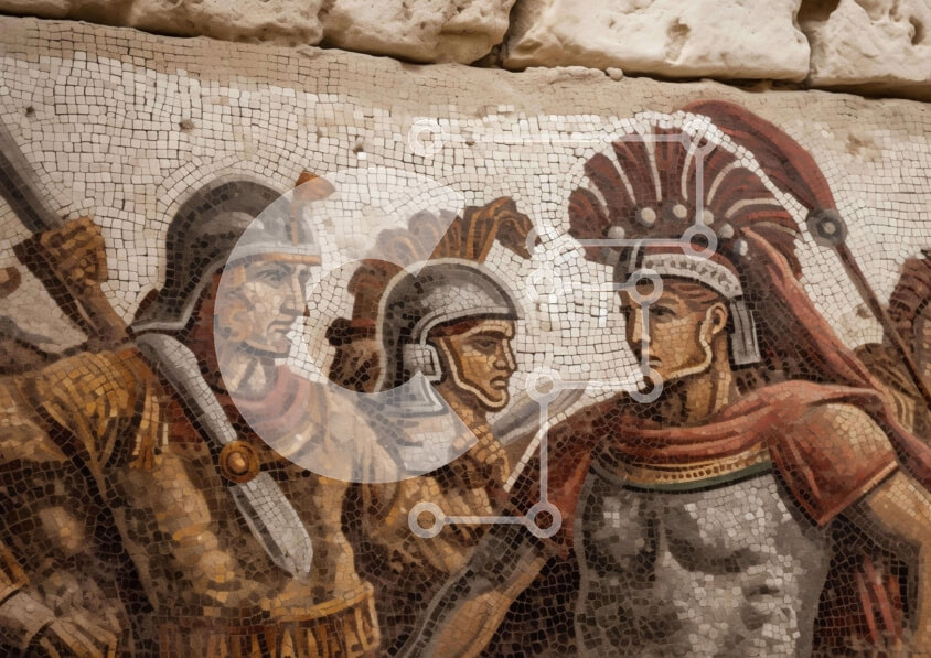 Intra Συλλεκτικό Ξύλινο Παζλ Plywood  4mm - Μωσαϊκό Στρατιωτικής Στολής Ανδρών Σε Ξύλινο Κουτί - Διαστάσεις Puzzle: 10x10 cm – 25 κομμάτια