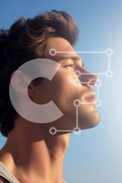 Intra Συλλεκτικό Ξύλινο Παζλ Plywood  4mm - Άτομο που απολαμβάνει τον όμορφο καιρό Σε Ξύλινο Κουτί - Διαστάσεις Puzzle: 10x10 cm – 25 κομμάτια