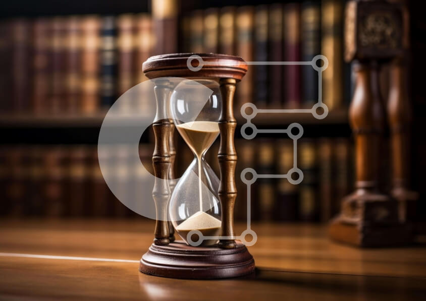 Intra Συλλεκτικό Ξύλινο Παζλ Plywood  4mm - Κλεψύδρα σε ξύλινο τραπέζι στη βιβλιοθήκη Σε Ξύλινο Κουτί - Διαστάσεις: 10x10 cm – 25 κομμάτια