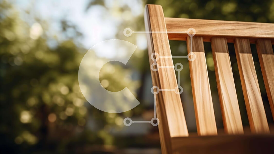 Intra Συλλεκτικό Ξύλινο Παζλ Plywood  4mm - Ξύλινη καρέκλα σε φυσικό περιβάλλον Σε Ξύλινο Κουτί - Διαστάσεις Puzzle: 10x10 cm – 25 κομμάτια