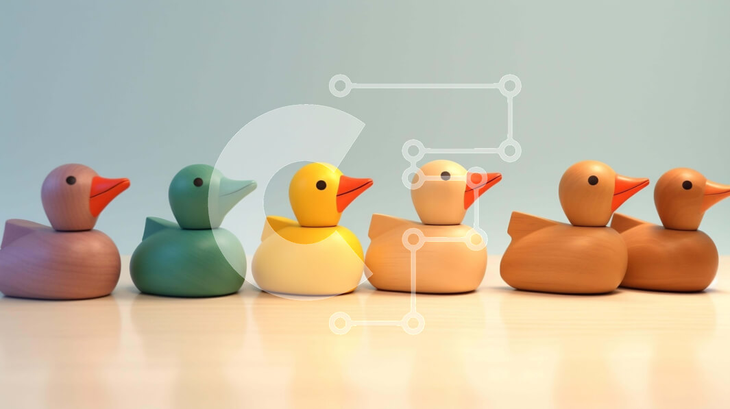 Intra Συλλεκτικό Ξύλινο Παζλ Plywood  4mm - Πολύχρωμες Ξύλινες Πάπιες Σε Ξύλινο Κουτί - Διαστάσεις: 10x10 cm – 25 κομμάτια