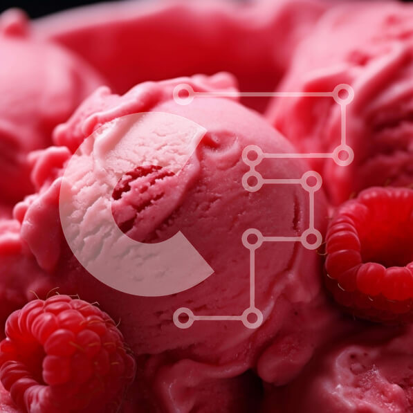 Σετ των 2 Intra Συλλεκτικό Ξύλινο Παζλ Plywood  4mm - Μπολ Ροζ παγωτό με σμέουρα και σαντιγί Σε Ξύλινο Κουτί - Διαστάσεις: 10x10 cm – 25 κομμάτια