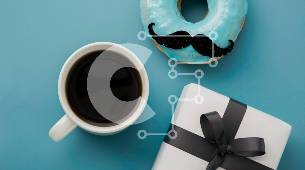 Σετ των 2 Intra Συλλεκτικό Ξύλινο Παζλ Plywood  4mm - Φλιτζάνι καφέ με ντόνατς και καραμέλες Σε Ξύλινο Κουτί - Διαστάσεις: 10x10 cm – 25 κομμάτια