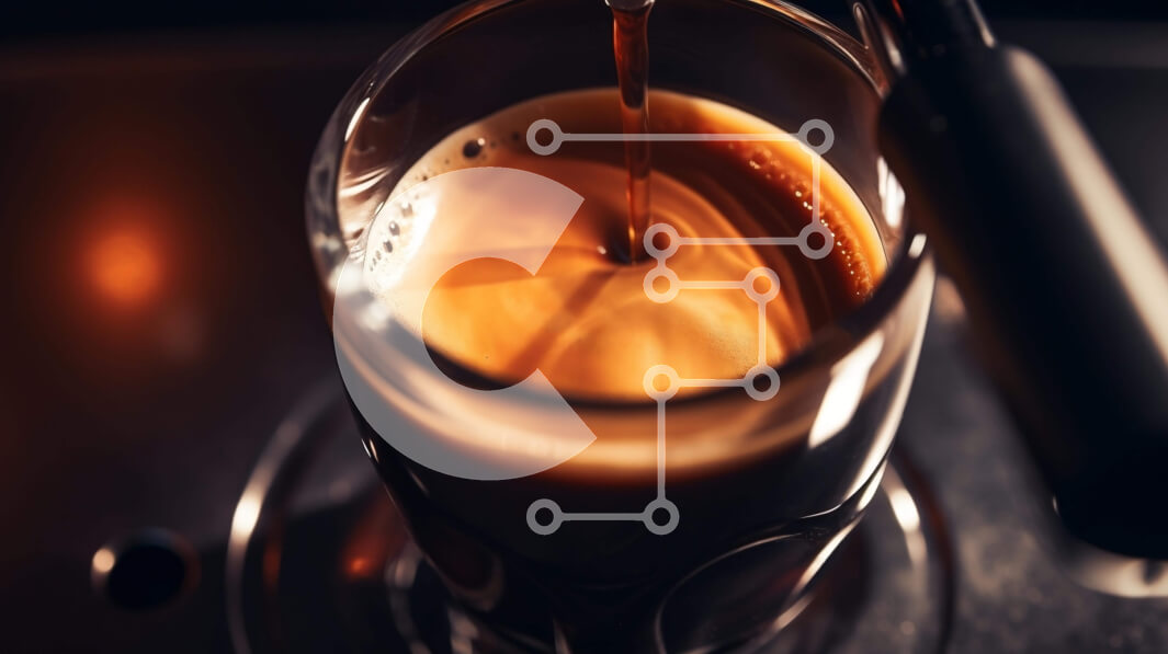 Σετ των 2 Intra Συλλεκτικό Ξύλινο Παζλ Plywood  4mm - Φρεσκοχυμένος καφές σε ένα ποτήρι Σε Ξύλινο Κουτί - Διαστάσεις: 10x10 cm – 25 κομμάτια