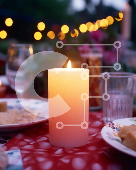 Σετ των 2 Intra Συλλεκτικό Ξύλινο Παζλ Plywood  4mm - Κομψή ρύθμιση τραπεζιού Σε Ξύλινο Κουτί - Διαστάσεις: 10x10 cm – 25 κομμάτια