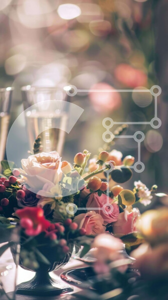 Σετ των 2 Intra Συλλεκτικό Ξύλινο Παζλ Plywood  4mm - Ρύθμιση τραπεζιού εμπνευσμένη από τη φύση Σε Ξύλινο Κουτί - Διαστάσεις: 10x10 cm – 25 κομμάτια