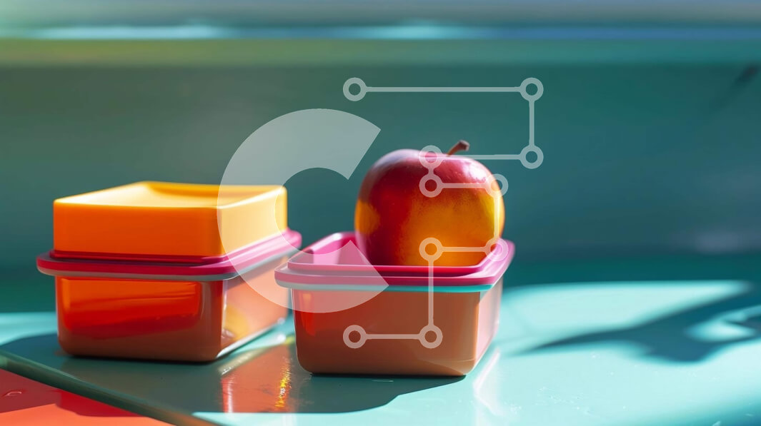 Intra Συλλεκτικό Ξύλινο Παζλ Plywood  4mm - Πολύχρωμα δοχεία με μήλα Σε Ξύλινο Κουτί - Διαστάσεις: 10x10 cm – 25 κομμάτια