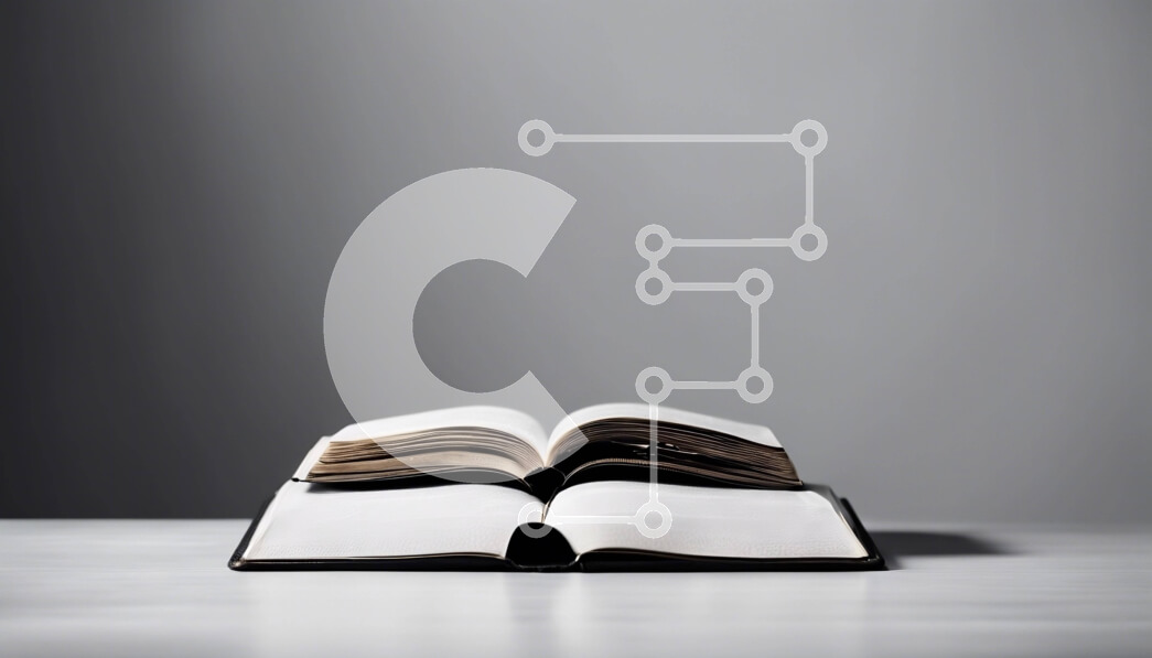 Intra Συλλεκτικό Ξύλινο Παζλ Plywood  4mm - Στοίβα από βιβλία σε γκρι φόντο Σε Ξύλινο Κουτί - Διαστάσεις Puzzle: 10x10 cm – 25 κομμάτια