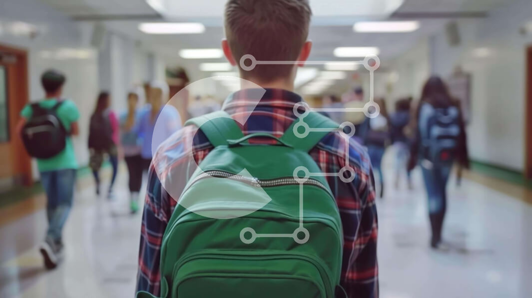 Intra Συλλεκτικό Ξύλινο Παζλ Plywood  4mm - Νεαρός άνδρας που περπατά στο διάδρομο Σε Ξύλινο Κουτί - Διαστάσεις Puzzle: 10x10 cm – 25 κομμάτια