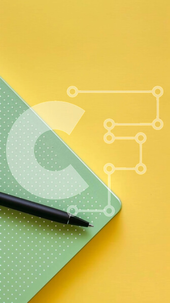 Intra Συλλεκτικό Ξύλινο Παζλ Plywood  4mm - Πράσινο σημειωματάριο με κουκκίδες και μαύρο στυλό Σε Ξύλινο Κουτί - Διαστάσεις: 10x10 cm – 25 κομμάτια