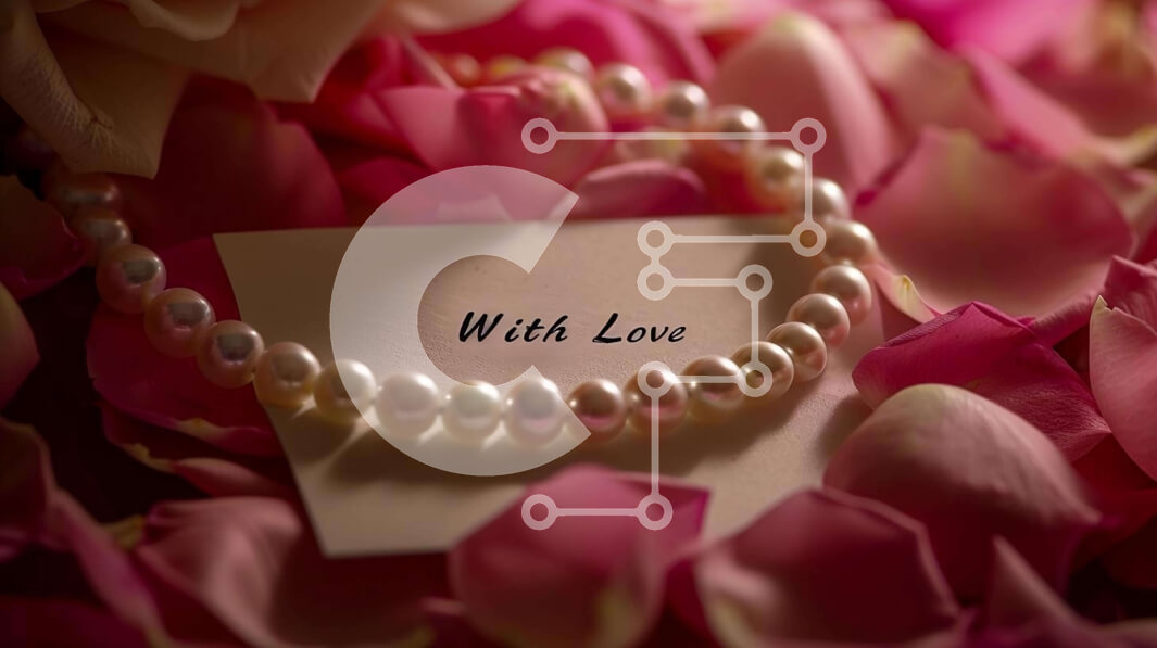 Intra Συλλεκτικό Ξύλινο Παζλ Plywood  4mm - Κολιέ με πέρλες και ροδοπέταλα Σε Ξύλινο Κουτί - Διαστάσεις Puzzle: 10x10 cm – 25 κομμάτια