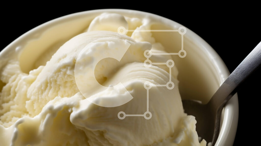 Σετ των 2 Intra Συλλεκτικό Ξύλινο Παζλ Plywood  4mm - Λευκό μπολ με φρέσκο ​​παγωτό Σε Ξύλινο Κουτί - Διαστάσεις: 10x10 cm – 25 κομμάτια