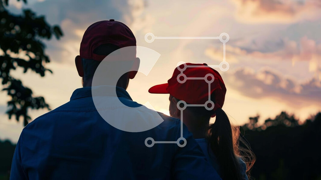 Intra Συλλεκτικό Ξύλινο Παζλ Plywood  4mm - Ζευγάρι που απολαμβάνει το ηλιοβασίλεμα Σε Ξύλινο Κουτί - Διαστάσεις Puzzle: 10x10 cm – 25 κομμάτια