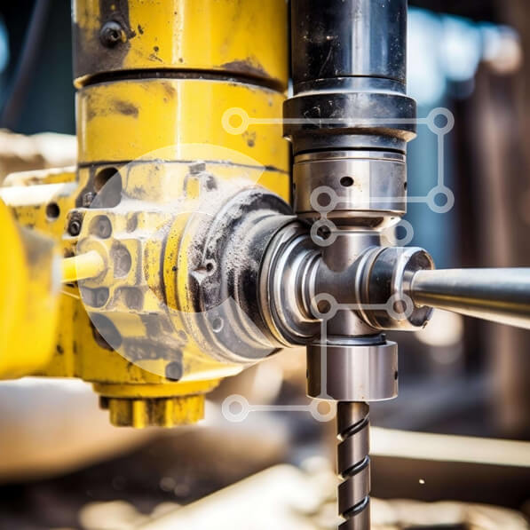 Intra Συλλεκτικό Ξύλινο Παζλ Plywood  4mm - Μηχανή διάτρησης σε βιομηχανικό περιβάλλον Σε Ξύλινο Κουτί - Διαστάσεις Puzzle: 10x10 cm – 25 κομμάτια