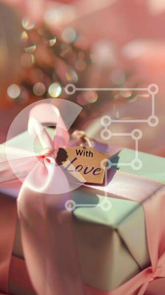 Intra Συλλεκτικό Ξύλινο Παζλ Plywood  4mm - Κομψό δώρο με ετικέτα "With Love". Σε Ξύλινο Κουτί - Διαστάσεις Puzzle: 10x10 cm – 25 κομμάτια