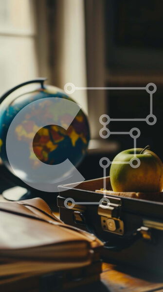 Intra Συλλεκτικό Ξύλινο Παζλ Plywood  4mm - Μελέτη ή Εργασιακό Περιβάλλον Σε Ξύλινο Κουτί - Διαστάσεις: 10x10 cm – 25 κομμάτια