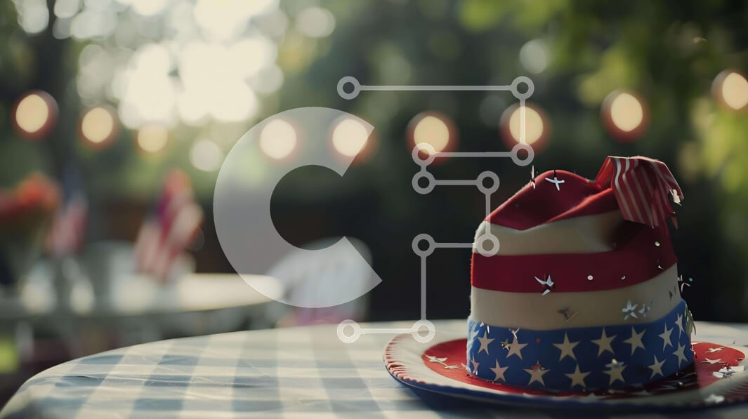 Intra Συλλεκτικό Ξύλινο Παζλ Plywood  4mm - Πατριωτικό καπέλο σε υπαίθριο τραπέζι Σε Ξύλινο Κουτί - Διαστάσεις Puzzle: 10x10 cm – 25 κομμάτια