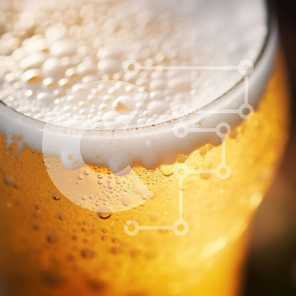 Σετ των 2 Intra Συλλεκτικό Ξύλινο Παζλ Plywood  4mm - Ποτήρι μπύρας με αφρώδεις φυσαλίδες Σε Ξύλινο Κουτί - Διαστάσεις: 10x10 cm – 25 κομμάτια