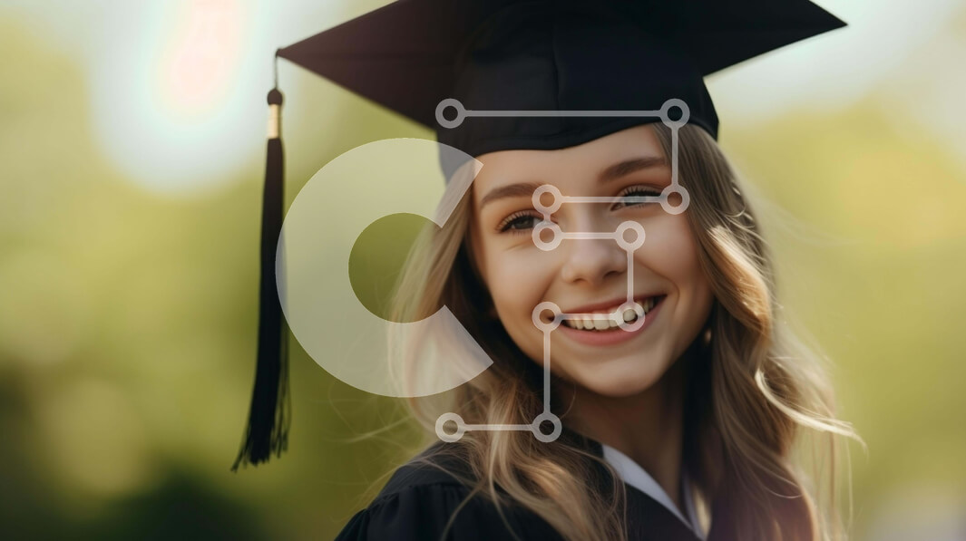 Intra Συλλεκτικό Ξύλινο Παζλ Plywood  4mm - Γιορτή Αποφοίτησης Σε Ξύλινο Κουτί - Διαστάσεις Puzzle: 10x10 cm – 25 κομμάτια