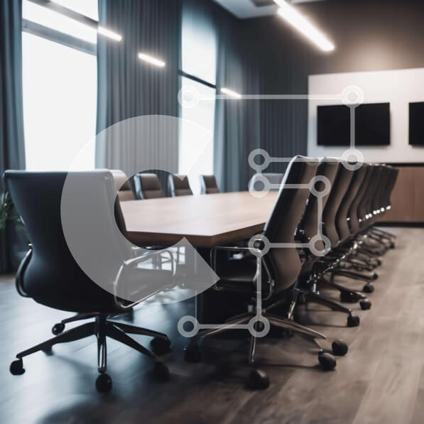 Intra Συλλεκτικό Ξύλινο Παζλ Plywood  4mm - Μοντέρνο εσωτερικό της αίθουσας συνεδριάσεων Σε Ξύλινο Κουτί - Διαστάσεις Puzzle: 10x10 cm – 25 κομμάτια