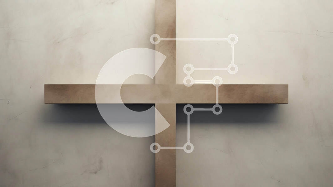 Intra Συλλεκτικό Ξύλινο Παζλ Plywood  4mm - Ξύλινος σταυρός σε άσπρο φόντο Σε Ξύλινο Κουτί - Διαστάσεις Puzzle: 10x10 cm – 25 κομμάτια