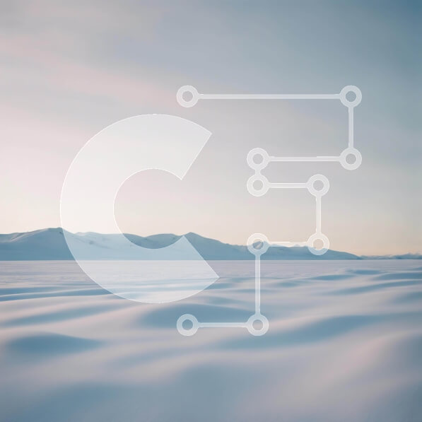 Intra Συλλεκτικό Ξύλινο Παζλ Plywood  4mm - Χιονισμένο τοπίο με βουνά και σκι Σε Ξύλινο Κουτί - Διαστάσεις: 10x10 cm – 25 κομμάτια