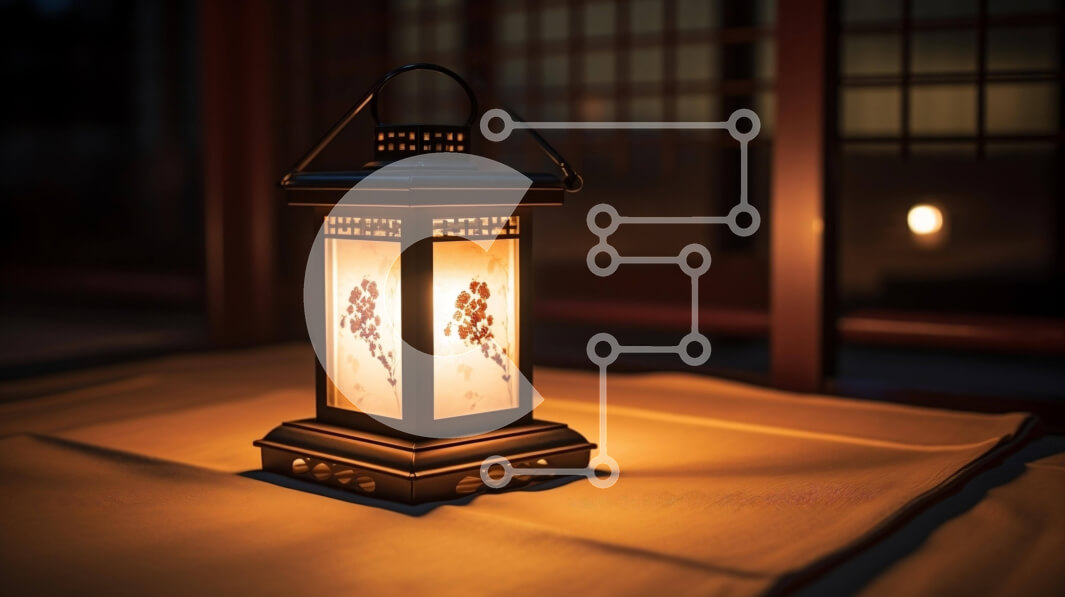 Intra Συλλεκτικό Ξύλινο Παζλ Plywood  4mm - Φωτισμένο φανάρι σε ένα ζεστό δωμάτιο Σε Ξύλινο Κουτί - Διαστάσεις: 10x10 cm – 25 κομμάτια