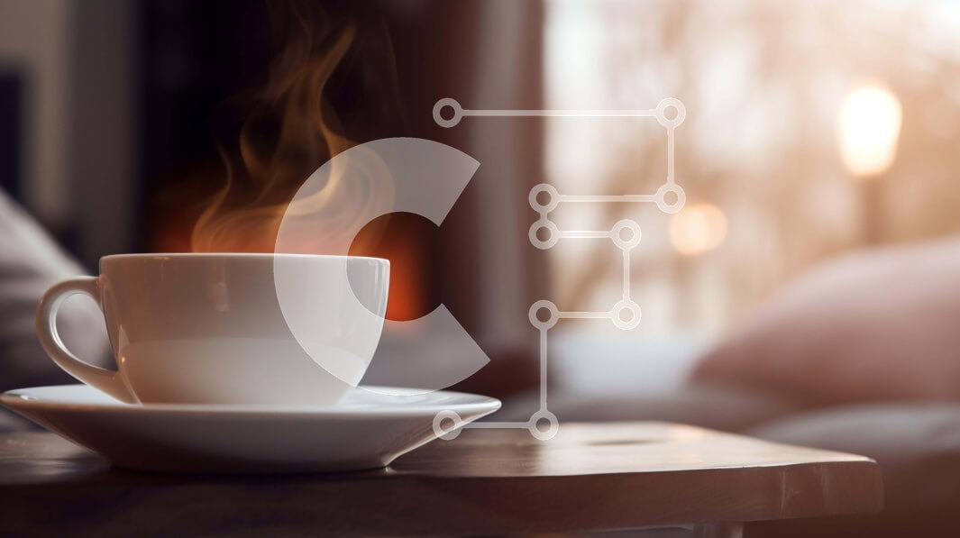 Intra Συλλεκτικό Ξύλινο Παζλ Plywood  4mm - Ζεστό και άνετο φλιτζάνι καφέ δίπλα στο τζάκι Σε Ξύλινο Κουτί - Διαστάσεις Puzzle: 10x10 cm – 25 κομμάτια