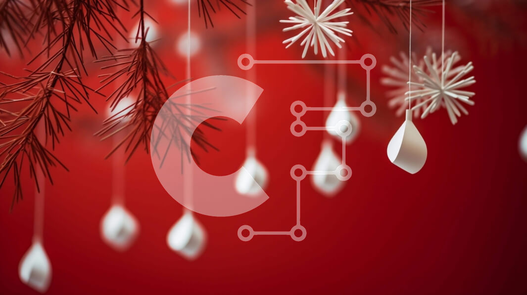 Intra Συλλεκτικό Ξύλινο Παζλ Plywood  4mm - Διακοσμήσεις με νιφάδα χιονιού από Λευκή Βίβλο σε κλαδί γιορτινό δέντρο Σε Ξύλινο Κουτί - Διαστάσεις: 10x10 cm – 25 κομμάτια