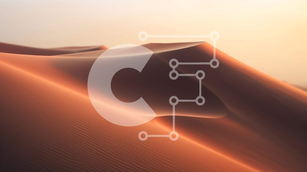 Intra Συλλεκτικό Ξύλινο Παζλ Plywood  4mm - Έρημο τοπίο με αμμόλοφους και πορτοκαλί ουρανό Σε Ξύλινο Κουτί - Διαστάσεις: 10x10 cm – 25 κομμάτια