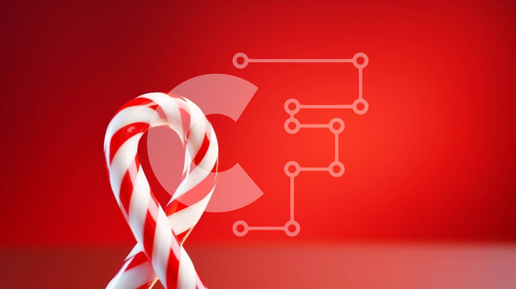 Intra Συλλεκτικό Ξύλινο Παζλ Plywood  4mm - Κόκκινο και λευκό ζαχαροκάλαμο σε ένα τραπέζι Σε Ξύλινο Κουτί - Διαστάσεις Puzzle: 10x10 cm – 25 κομμάτια