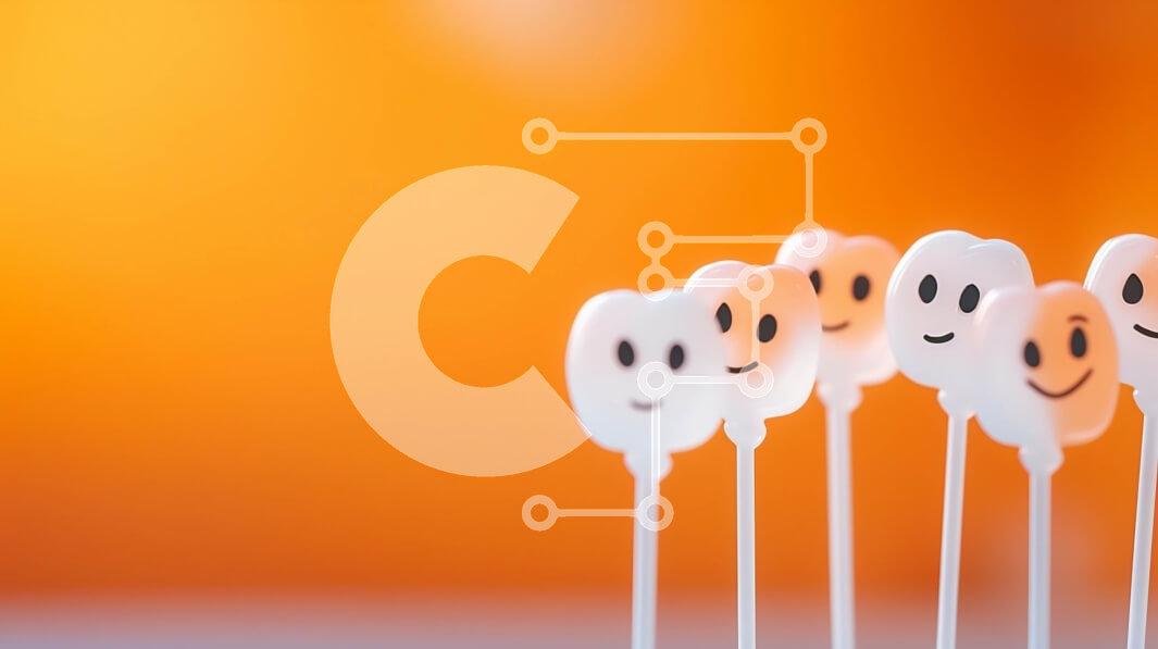 Intra Συλλεκτικό Ξύλινο Παζλ Plywood  4mm - Ομάδα οδοντογλυφίδων με χαμογελαστά πρόσωπα Σε Ξύλινο Κουτί - Διαστάσεις: 10x10 cm – 25 κομμάτια