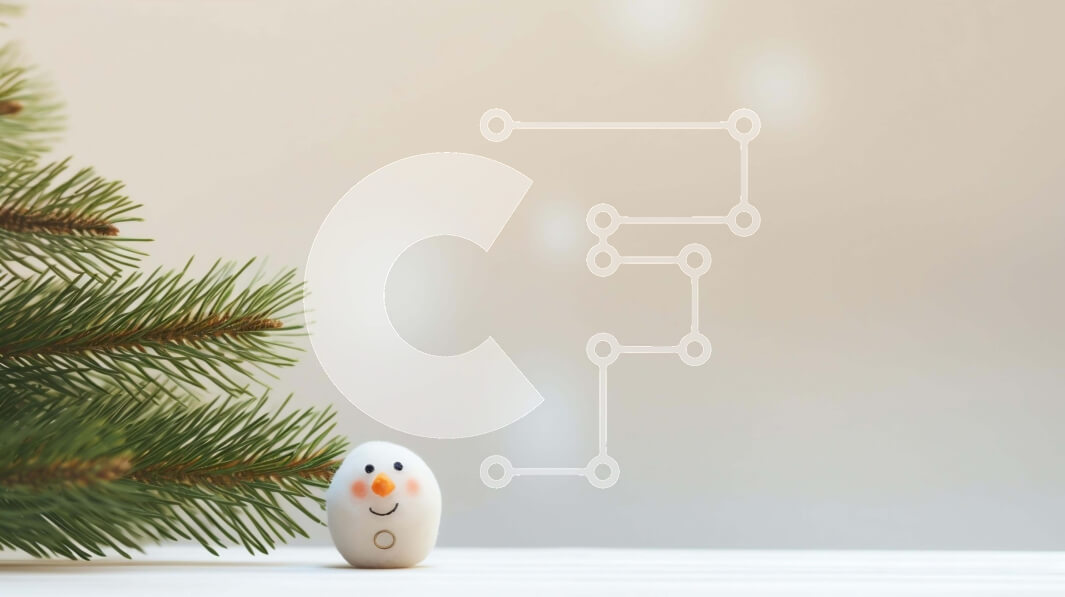 Intra Συλλεκτικό Ξύλινο Παζλ Plywood  4mm - Χριστουγεννιάτικο δέντρο με ειδώλιο χιονάνθρωπου Σε Ξύλινο Κουτί - Διαστάσεις: 10x10 cm – 25 κομμάτια