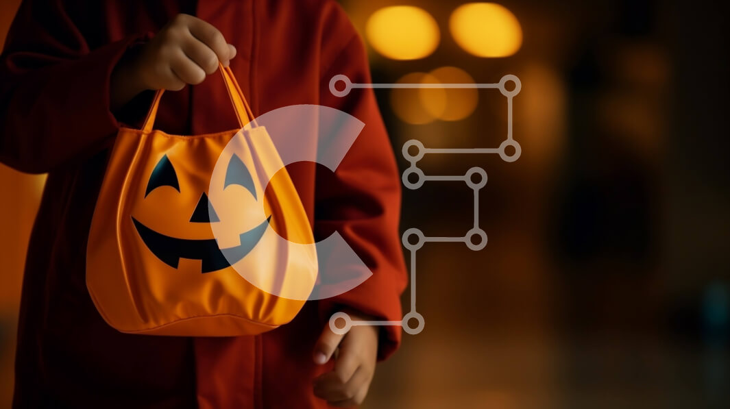 Intra Συλλεκτικό Ξύλινο Παζλ Plywood  4mm - Παιδί με τσάντα σε σχήμα κολοκύθας Σε Ξύλινο Κουτί - Διαστάσεις: 10x10 cm – 25 κομμάτια