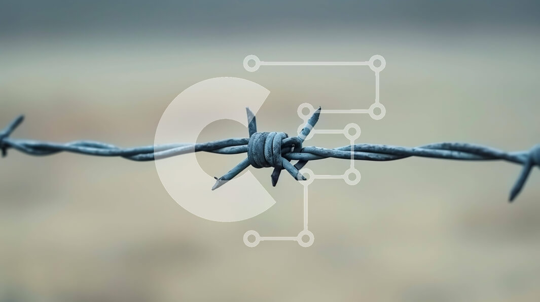 Intra Συλλεκτικό Ξύλινο Παζλ Plywood  4mm - Φράχτη από συρματόπλεγμα για ασφάλεια Σε Ξύλινο Κουτί - Διαστάσεις: 10x10 cm – 25 κομμάτια