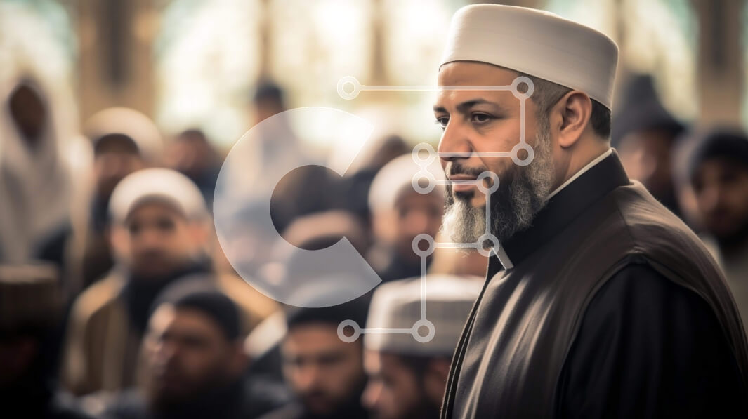 Intra Συλλεκτικό Ξύλινο Παζλ Plywood  4mm - Άτομο που στέκεται στη μέση ενός ακροατηρίου Σε Ξύλινο Κουτί - Διαστάσεις Puzzle: 10x10 cm – 25 κομμάτια