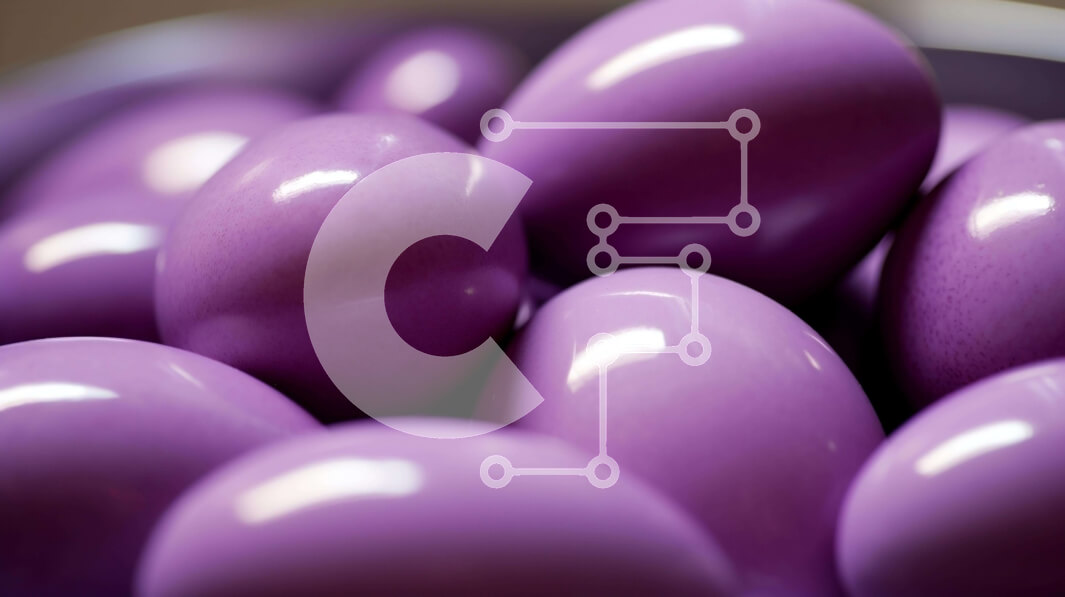 Intra Συλλεκτικό Ξύλινο Παζλ Plywood  4mm - Μπολ με μωβ αυγά για το Πάσχα και τις ειδικές περιστάσεις Σε Ξύλινο Κουτί - Διαστάσεις: 10x10 cm – 25 κομμάτια