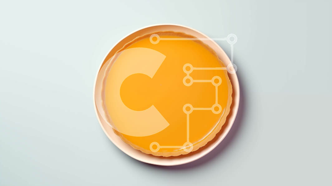 Σετ των 2 Intra Συλλεκτικό Ξύλινο Παζλ Plywood  4mm - Λευκό πιάτο με γέμιση οβάλ πορτοκαλόπιτας Σε Ξύλινο Κουτί - Διαστάσεις: 10x10 cm – 25 κομμάτια